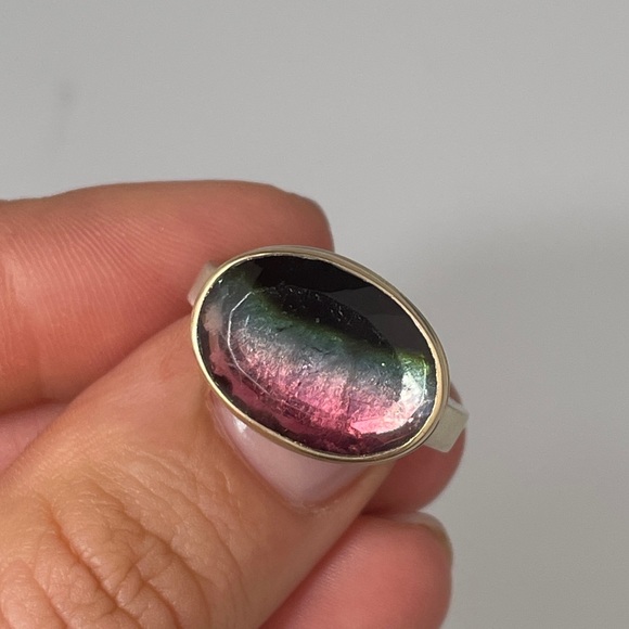 Jamie Joseph Watermelon Tourmaline Ring - Picture 6 of 8